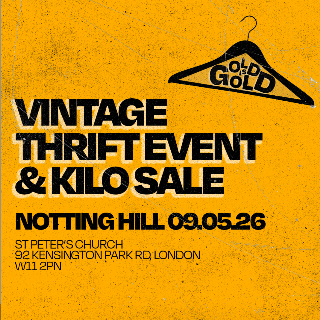 9th May - Notting Hill's BEST thrift event & kilo sale