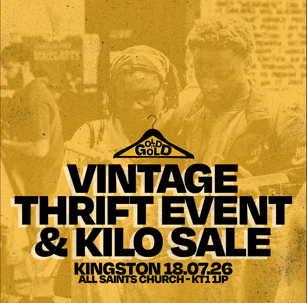 18th July - Kingston's BEST Vintage thrift event & kilo sale