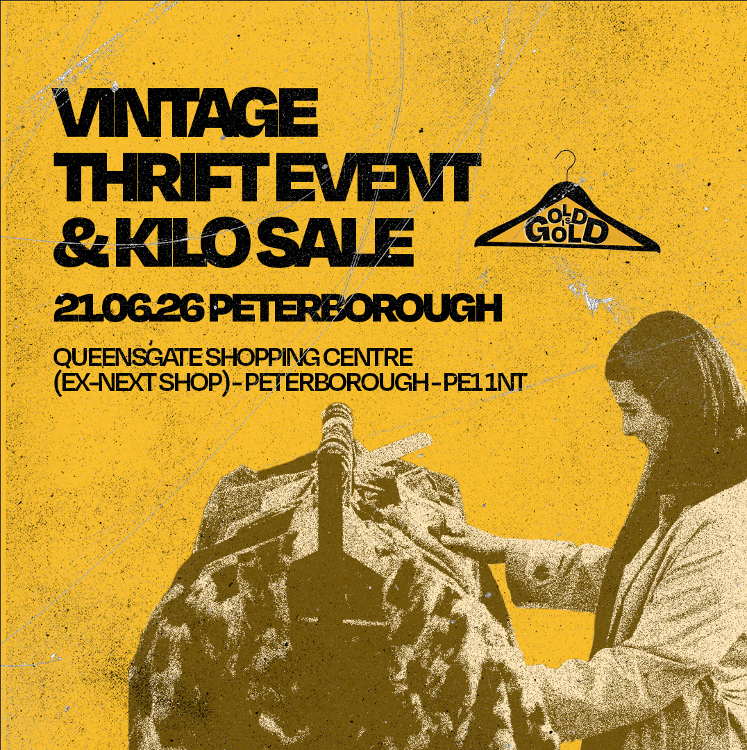 21st June - Peterborough's BEST Vintage Thrift Event & Kilo Sale