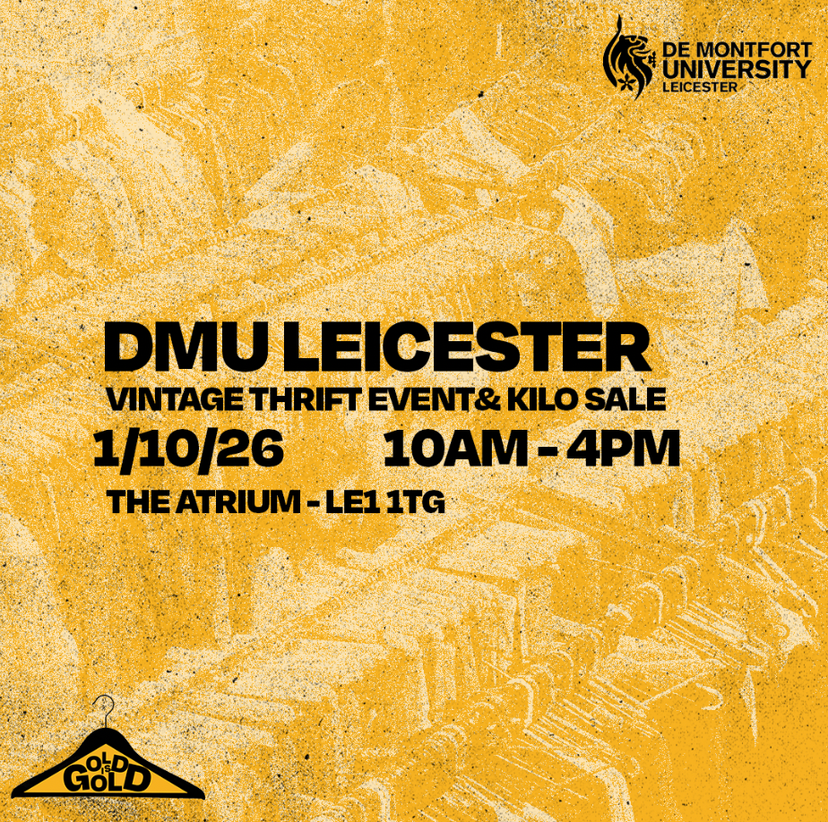 1st October - DMU'S BEST Vintage Thrift Event & Kilo Sale