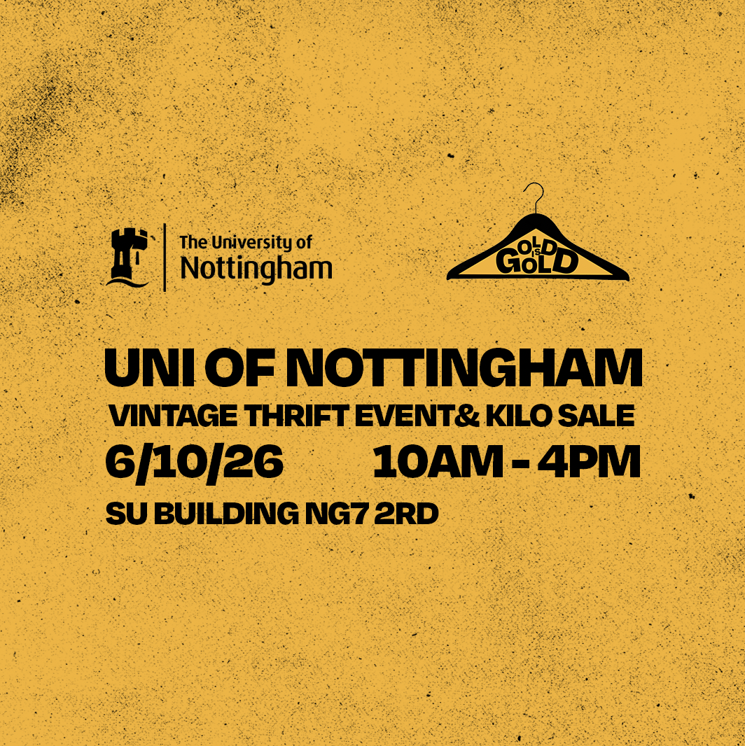 6th October - Uni of Nottingham's BEST Vintage Kilo Sale