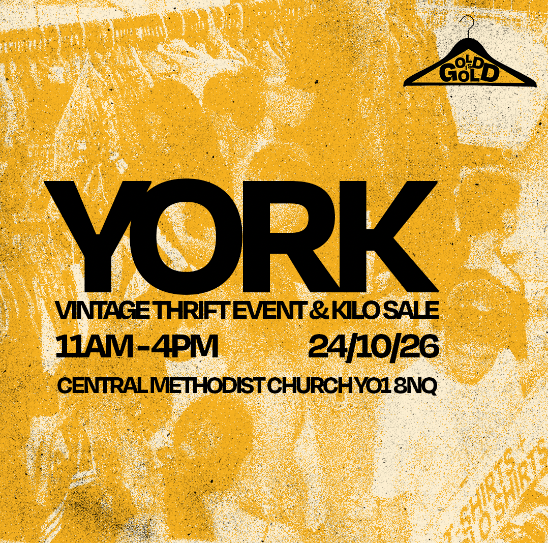 24th October - York's BEST Vintage Thrift Event & Kilo Sale