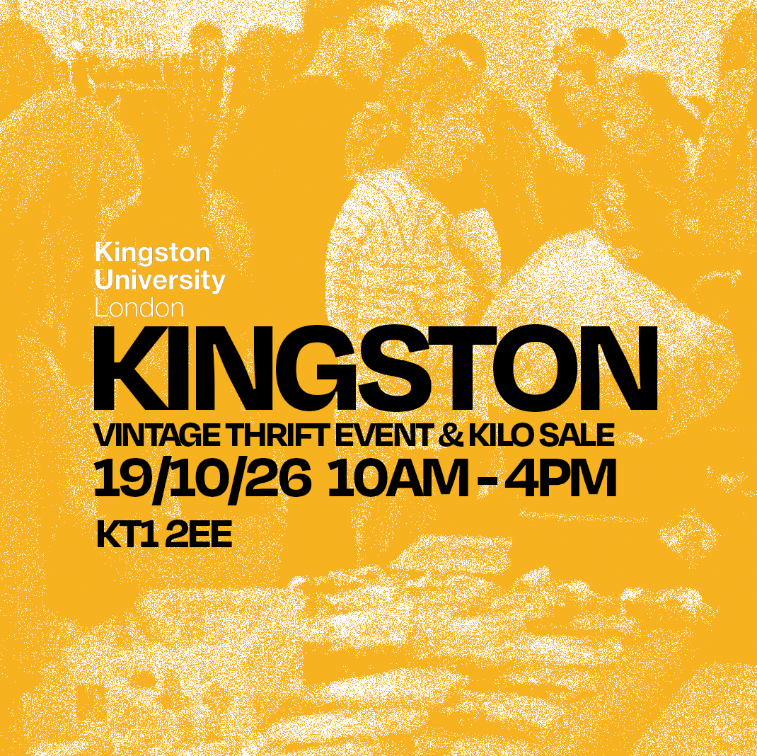 19th October - Kingston's (UNI) BEST Vintage Thrift & Kilo Sale