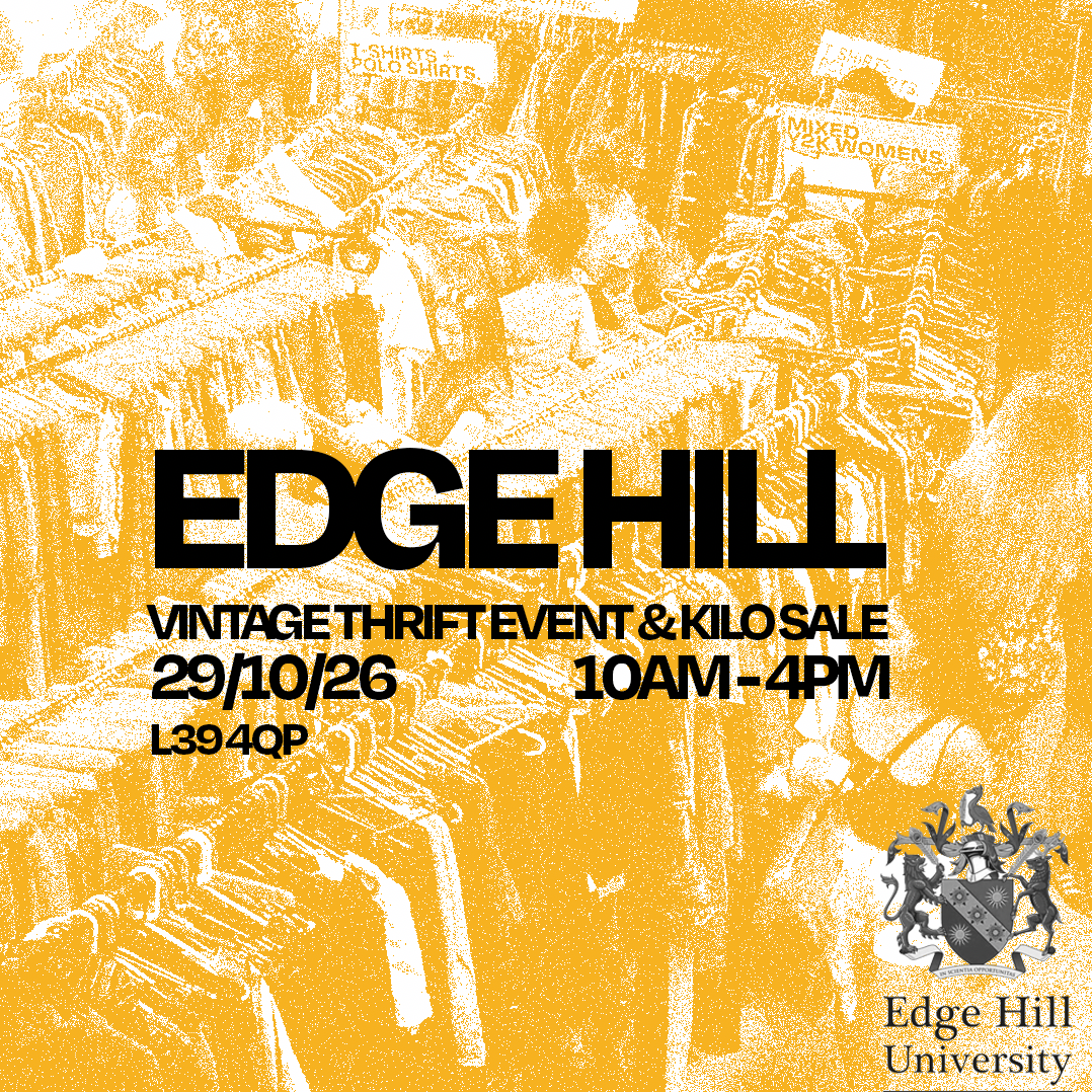 29th October - Edge Hill's (UNI) BEST Vintage Kilo Sale