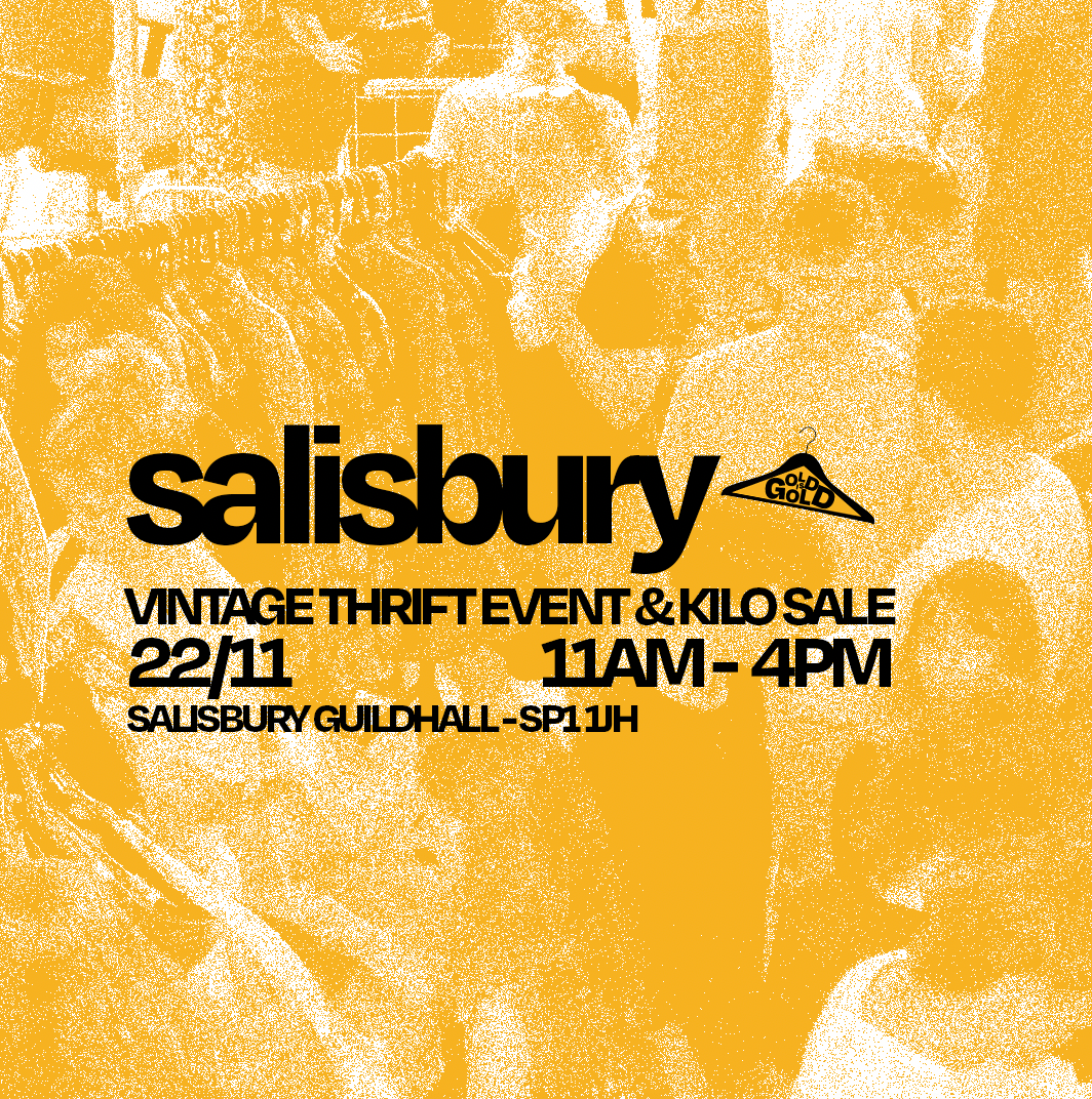 22nd November - Salisbury's BEST Vintage Thrift Event & Kilo Sale