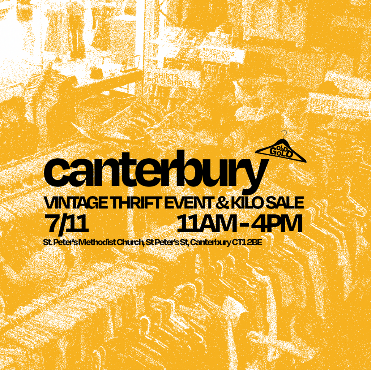 7th November - Canterbury's BEST Vintage Thrift Event & Kilo Sale