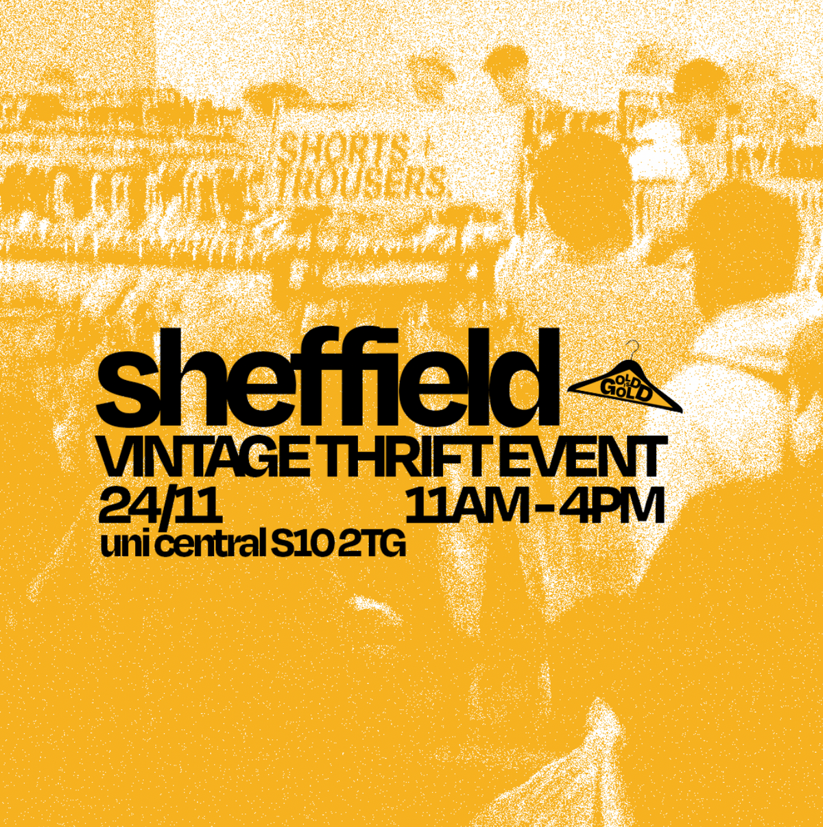 24th November - Sheffield's BEST Vintage Thrift Event & Kilo Sale