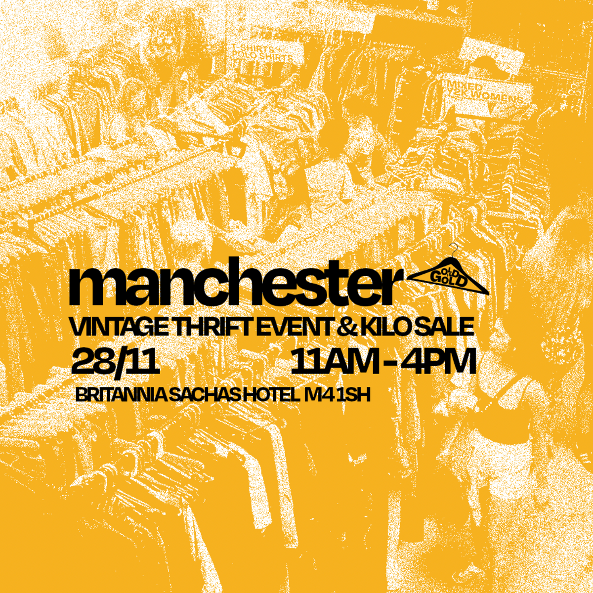 28th November - Manchester's BEST Vintage Thrift Event & Kilo Sale