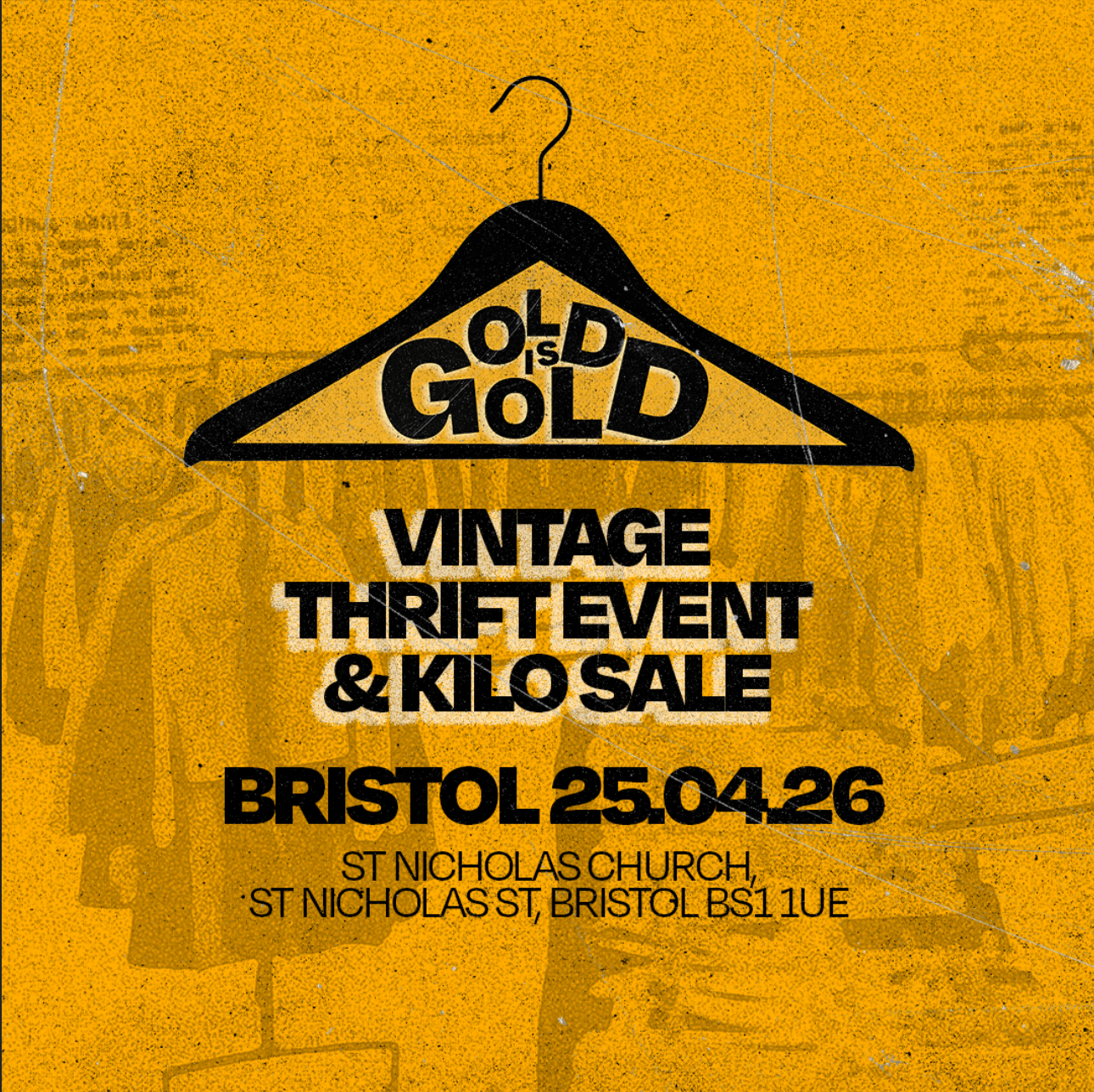 25th April - Bristol's BEST thrift event & kilo sale