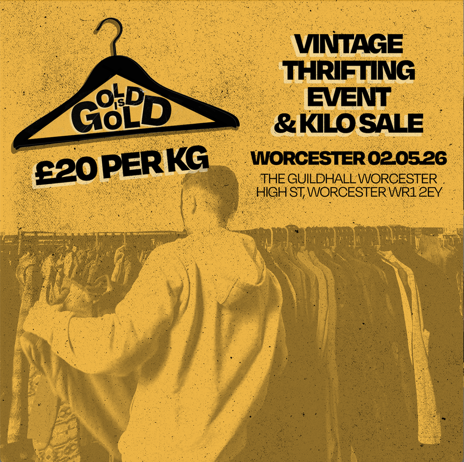 2nd May - Worcester's BEST thrift event & kilo sale